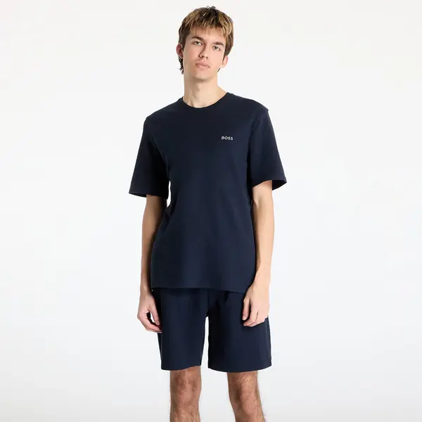 Hugo Boss Тениска Hugo Boss Men's Waffle T-Shirt Blue L