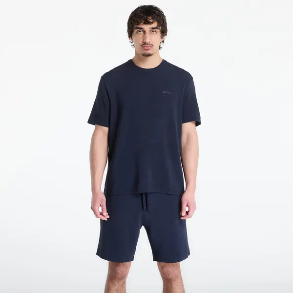 Hugo Boss Тениска Hugo Boss Rib T-Shirt Blue M