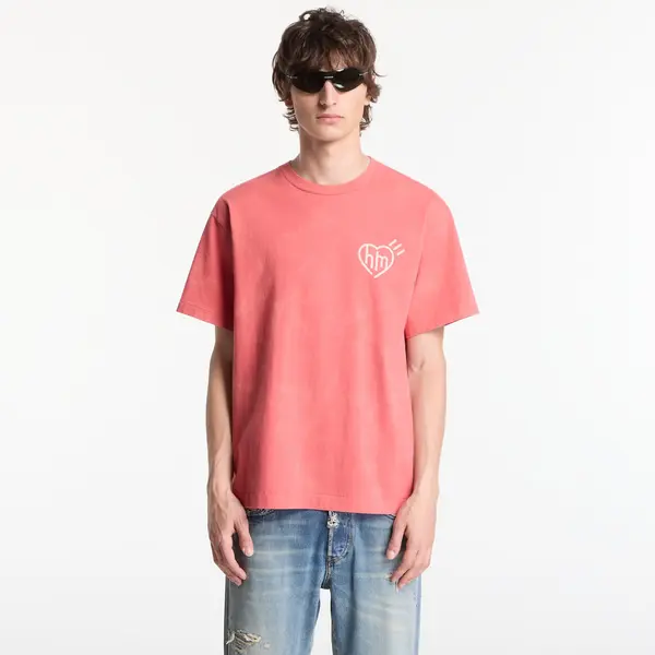 HUMAN MADE Тениска HUMAN MADE Garment Dye T-Shirt UNISEX Red XXL