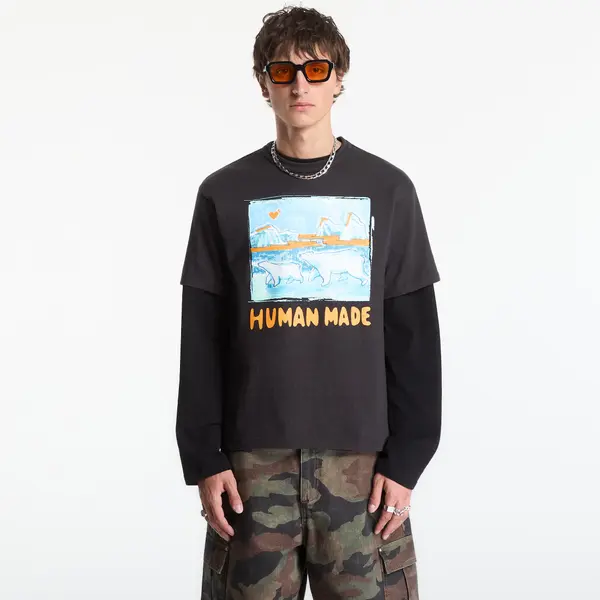 HUMAN MADE Тениска HUMAN MADE Graphic T-Shirt UNISEX Black L