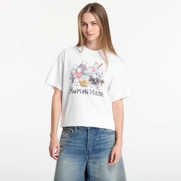 HUMAN MADE Тениска HUMAN MADE Graphic T-Shirt UNISEX White M