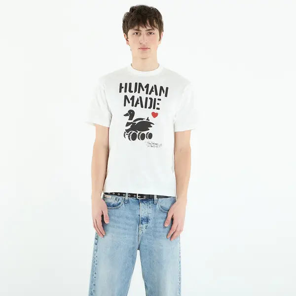 HUMAN MADE Тениска HUMAN MADE Graphic T-Shirt UNISEX White S