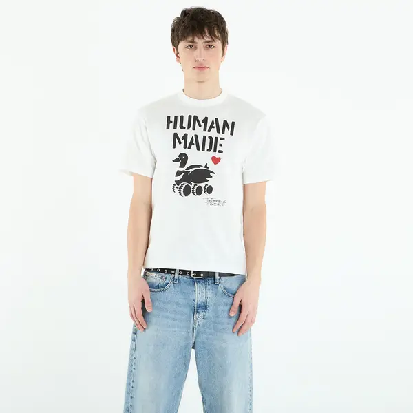 HUMAN MADE Тениска HUMAN MADE Graphic T-Shirt UNISEX White S