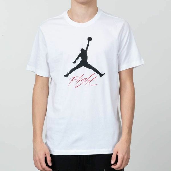 Jordan Тениска Jordan Air Jumpman Flight Tee White/ Black L