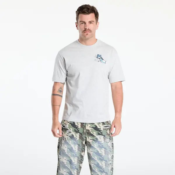 Jordan Тениска Jordan AJ1 Men's T-Shirt Grey Heather/ White XL