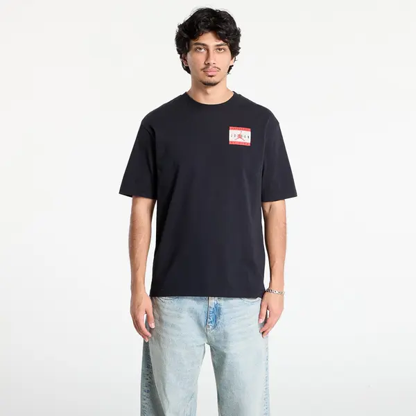Jordan Тениска Jordan Brand Men's T-Shirt Black/ University Red M