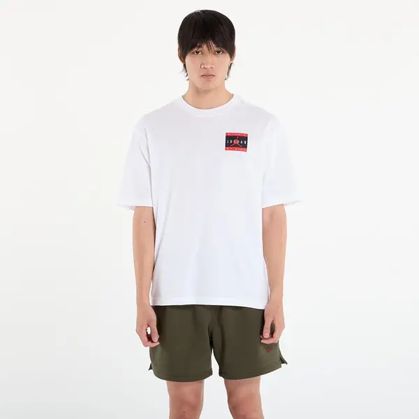 Jordan Тениска Jordan Brand Men's T-Shirt White/ University Red XS