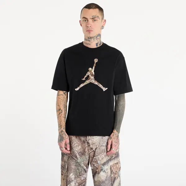 Jordan Тениска Jordan Brooklyn Men's Realtree Jumpman T-Shirt Black/ Sail S