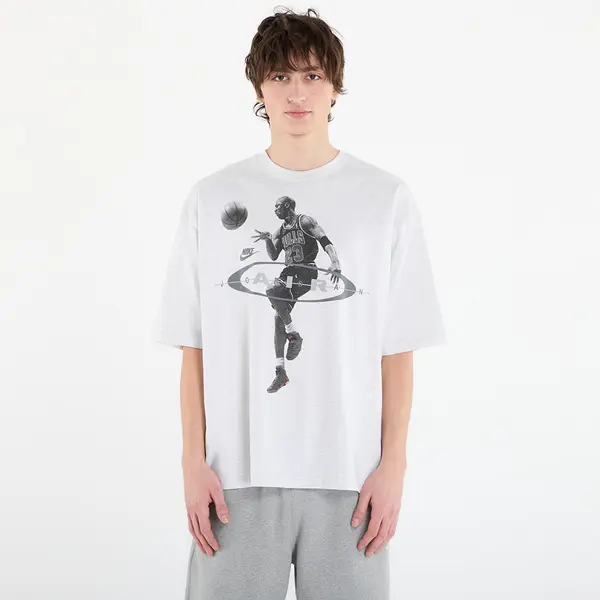 Jordan Тениска Jordan Brooklyn Men's T-Shirt Birch Heather/ Black XL