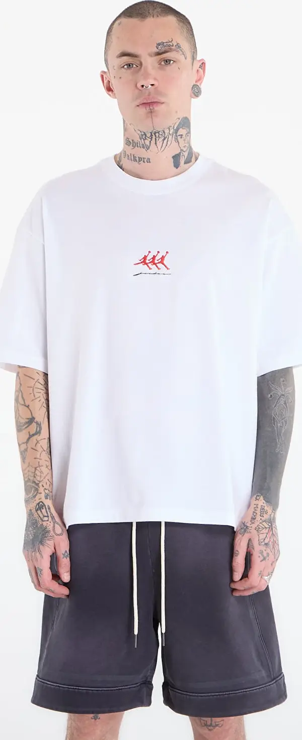 Jordan Тениска Jordan Flight Men's Oversized Graphic T-Shirt White L