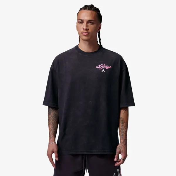 Jordan Тениска Jordan Flight Men's T-Shirt Black/ White XXL