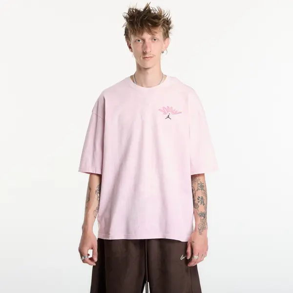 Jordan Тениска Jordan Flight Men's T-Shirt Iced Carmine/ Black M