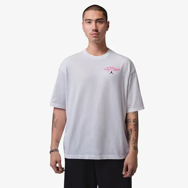 Jordan Тениска Jordan Flight Men's T-Shirt White/ Black XS