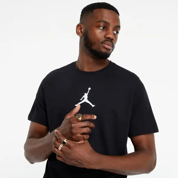 Jordan Тениска Jordan Jumpan Tee Black/ White M