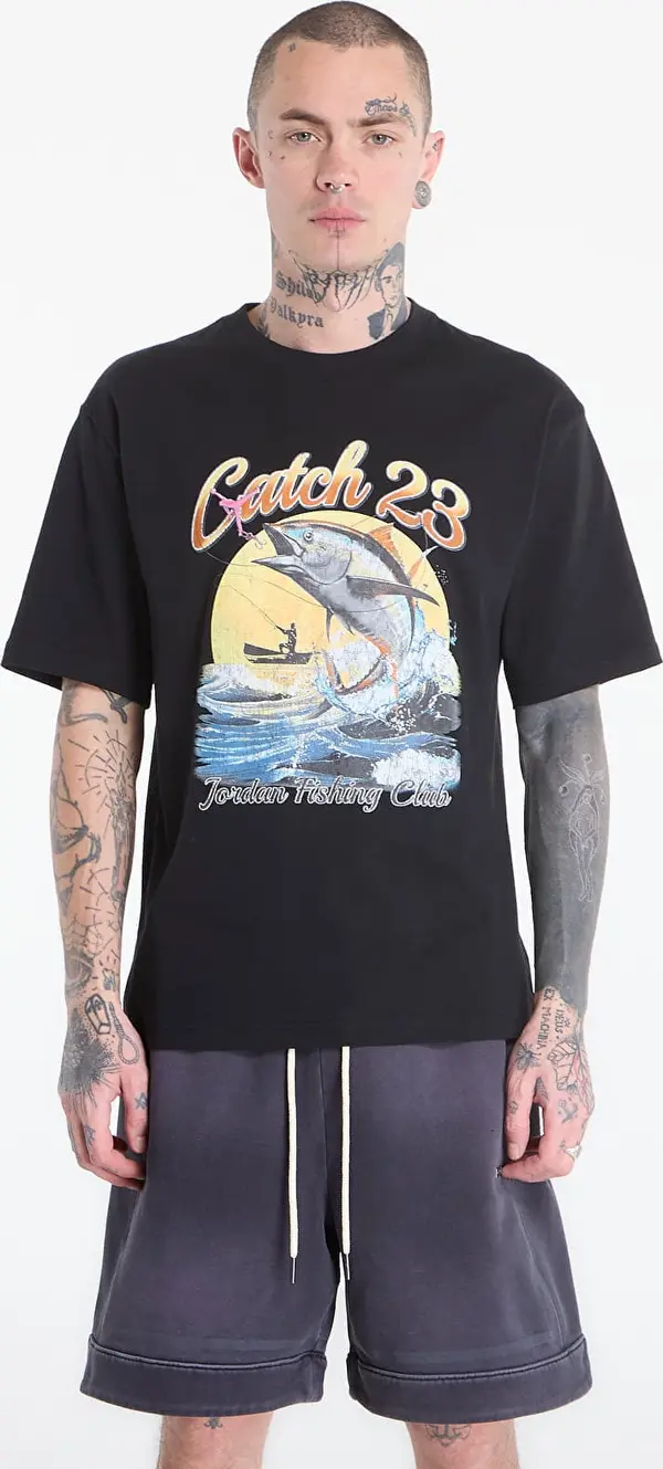 Jordan Тениска Jordan Men's Graphic T-Shirt Black/ White M