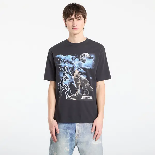Jordan Тениска Jordan Men's Graphic T-Shirt Off Noir M