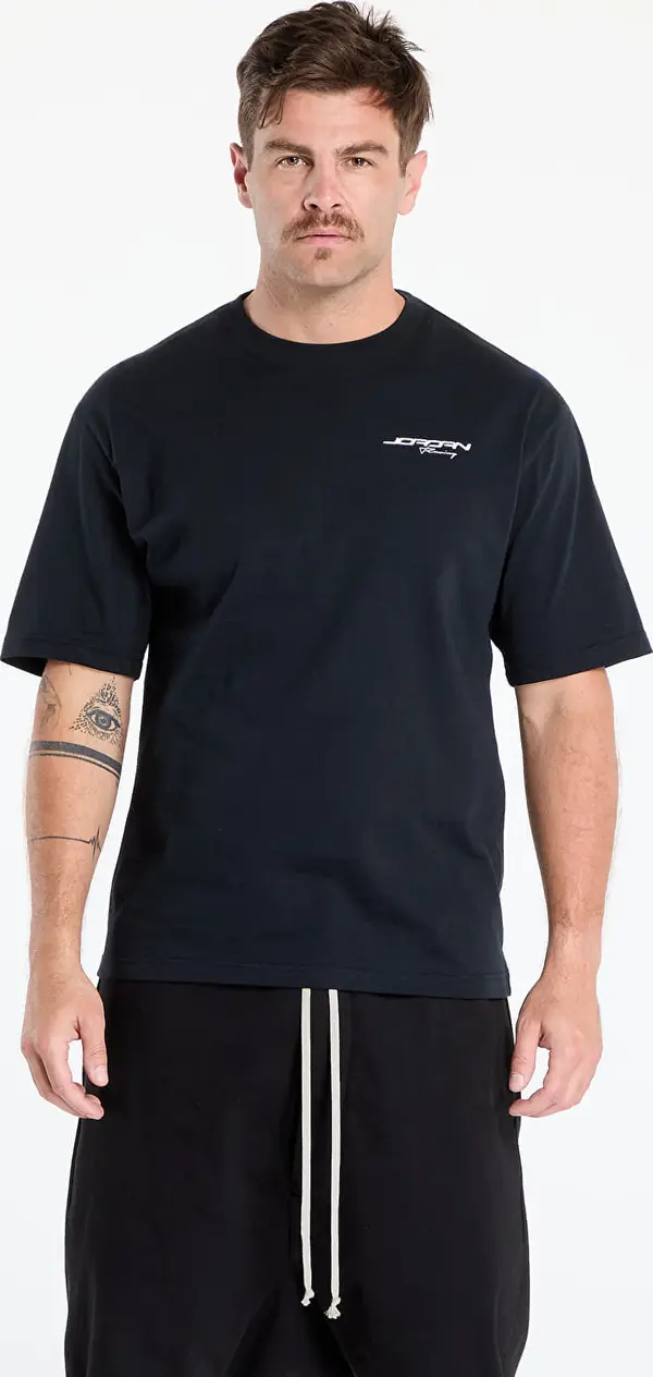 Jordan Тениска Jordan Men's T-Shirt Black/ White XS