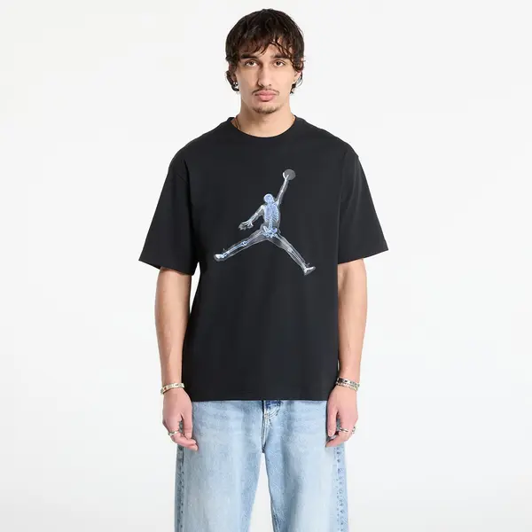 Jordan Тениска Jordan Men's T-Shirt Black/ White XS