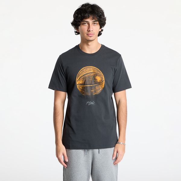Jordan Тениска Jordan Men's T-Shirt Off Noir/ Smoke Grey XS