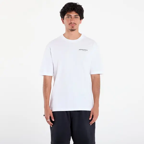 Jordan Тениска Jordan Men's T-Shirt White/ Black XS