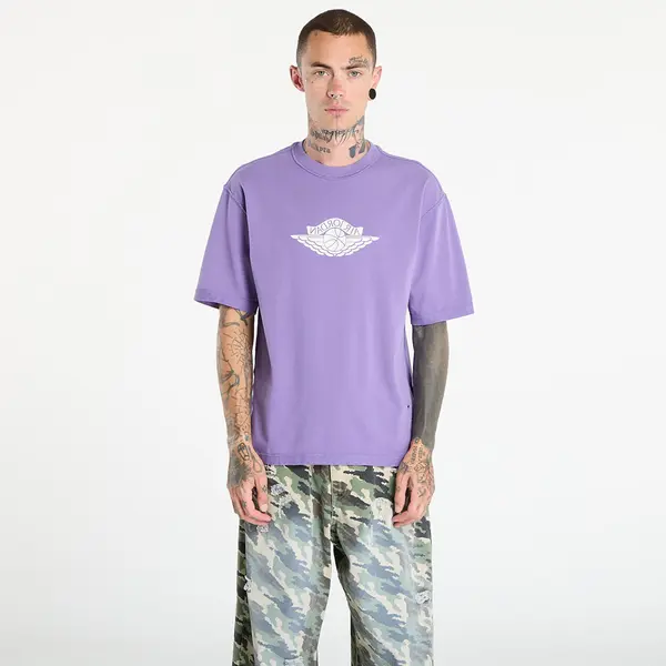 Jordan Тениска Jordan Rare Air Men's T-Shirt Purple Earth/ Sail S