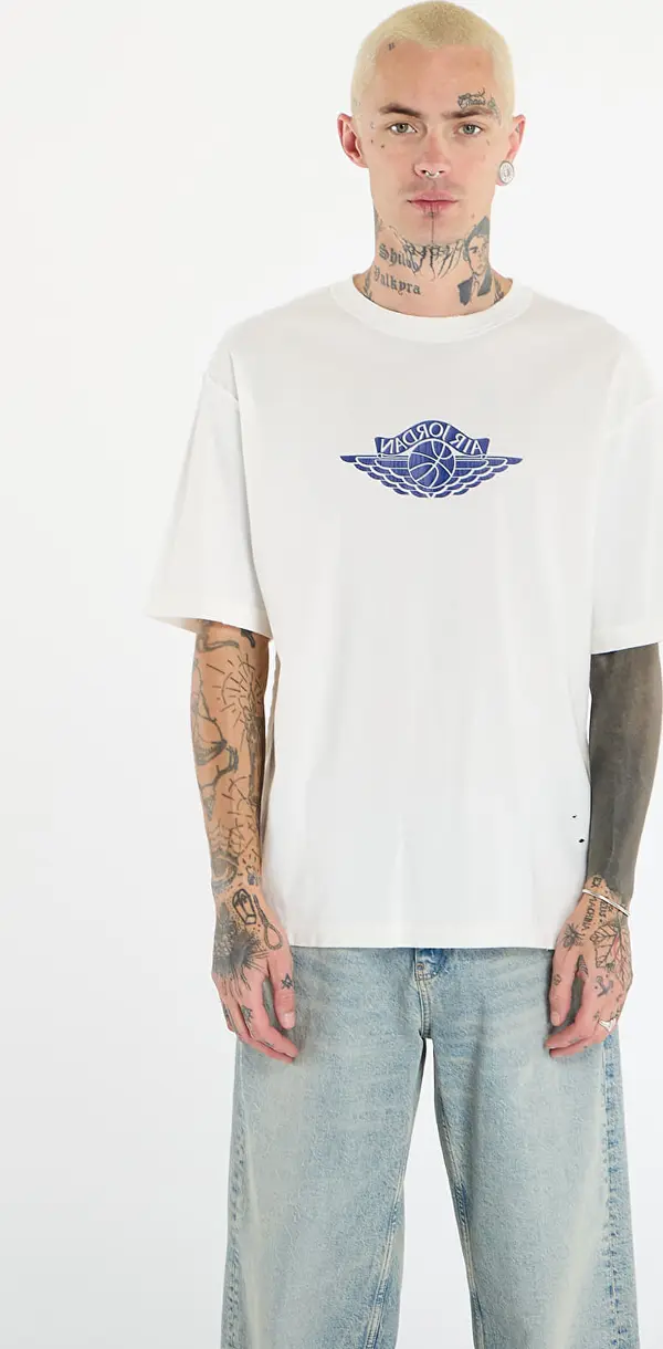 Jordan Тениска Jordan Rare Air Men's T-Shirt Sail/ Deep Royal S