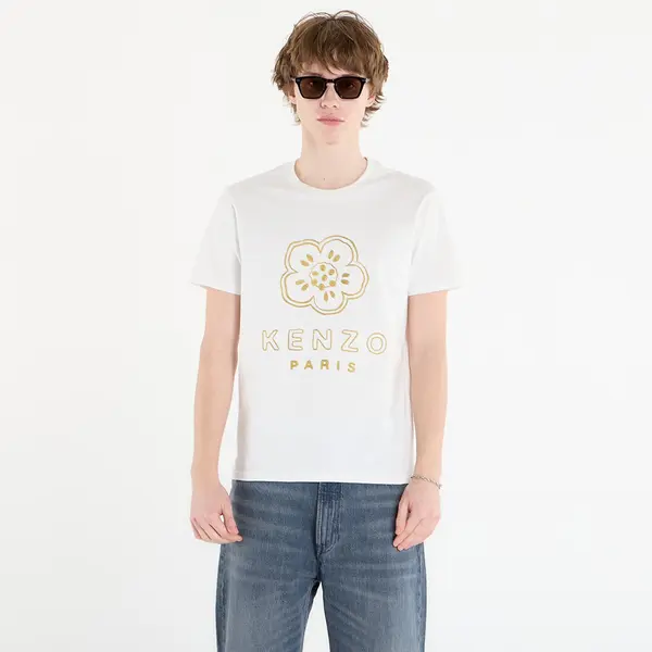 KENZO Тениска KENZO Gots Boke Flower Slim T-Shirt Off White XL