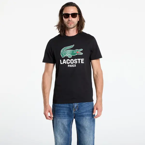 LACOSTE Тениска LACOSTE Men's Tee-Shirt Black M