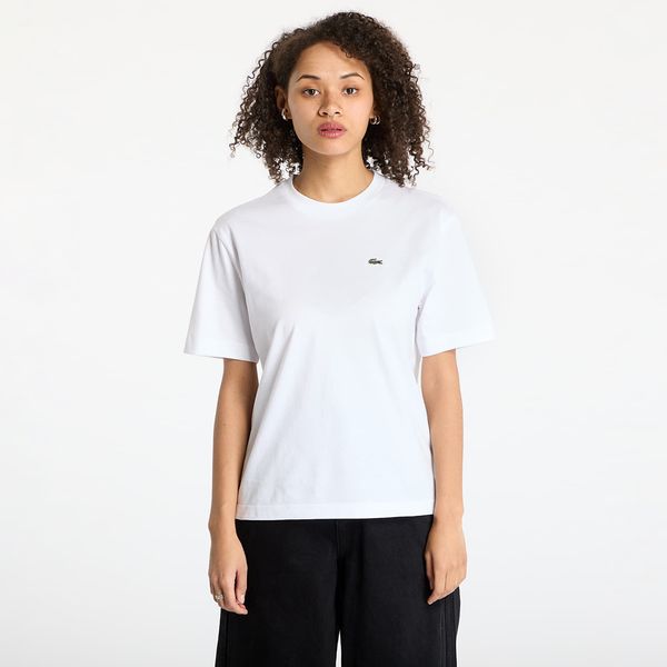 LACOSTE Тениска LACOSTE Soft Cotton T-shirt White M