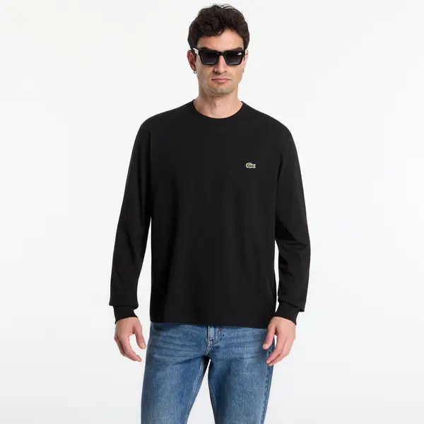 LACOSTE Тениска LACOSTE Tee-Shirt Black 7