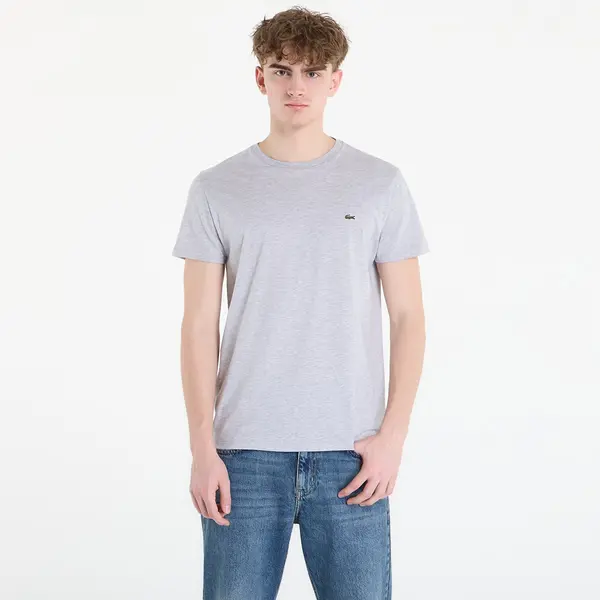 LACOSTE Тениска LACOSTE Tee-Shirt Silver Chine 5