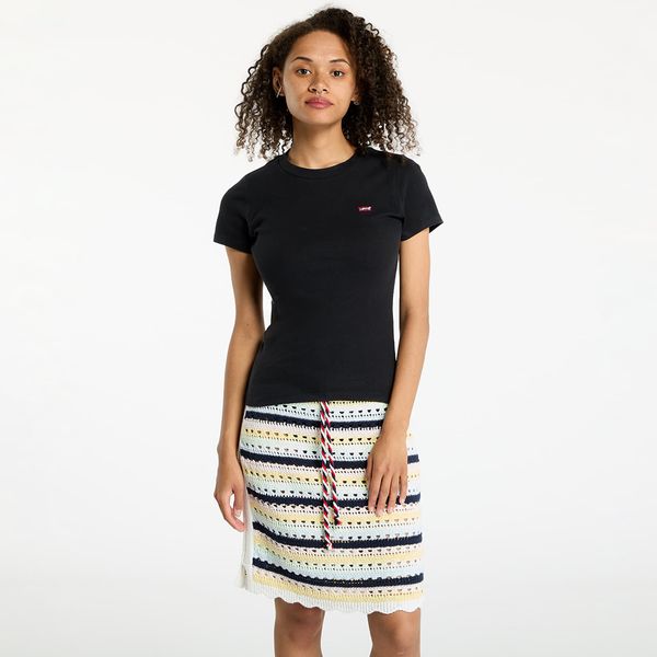 Levi's® Тениска Levi's® Essential Housemark Tee Black M