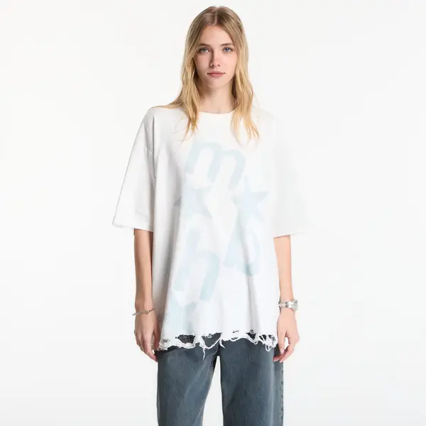 MISBHV Тениска MISBHV Distressed Mbh Star T-Shirt UNISEX Off White M