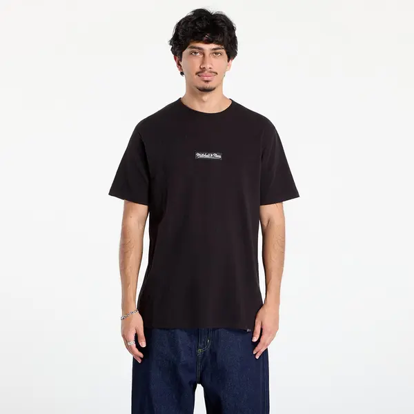 Mitchell & Ness Тениска Mitchell & Ness Branded M&n Box Logo Tee Black M