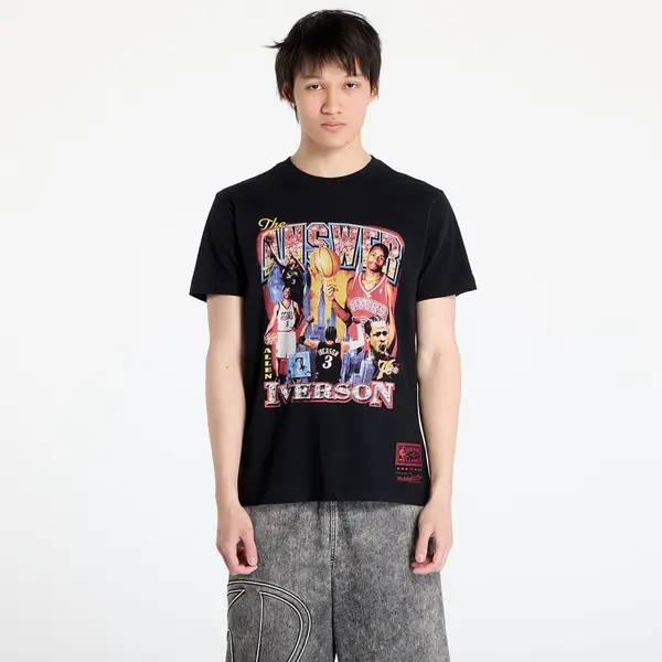 Mitchell & Ness Тениска Mitchell & Ness NBA 76Ers Allen Iverson Bootleg Tee Black L