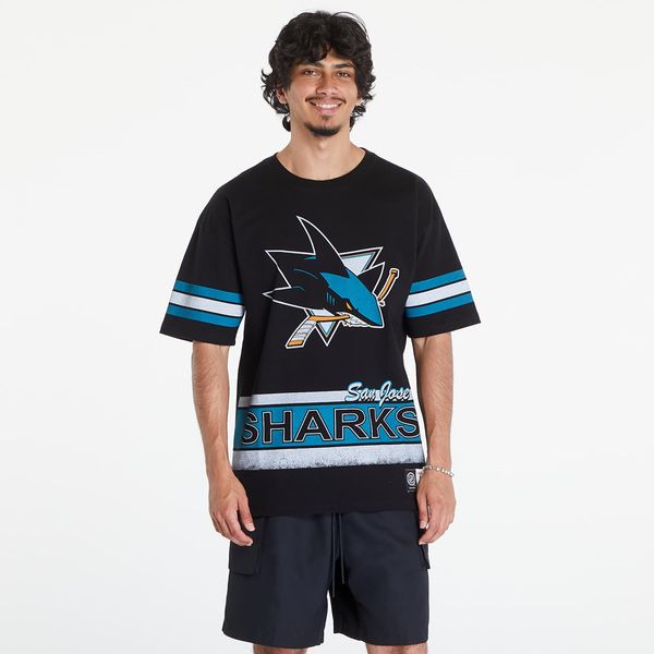 Mitchell & Ness Тениска Mitchell & Ness NHL Fashion Oversized SS Tee Current Logo San Jose Sharks Black M