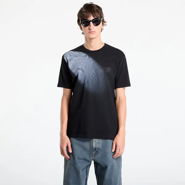 MM6 Тениска MM6 Maison Margiela Spotlight T-Shirt Black XXL