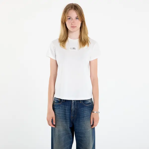 MM6 Тениска MM6 Rtw Avp T-Shirt Off White S