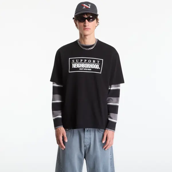 NEIGHBORHOOD Тениска NEIGHBORHOOD Nh . Tee Ss-7 Black M