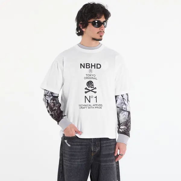 NEIGHBORHOOD Тениска NEIGHBORHOOD Nh . Tee Ss-8 White L