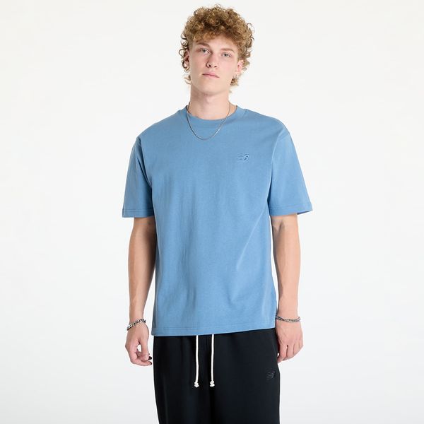 New Balance Тениска New Balance Athletics Cotton T-Shirt Heron Blue XL