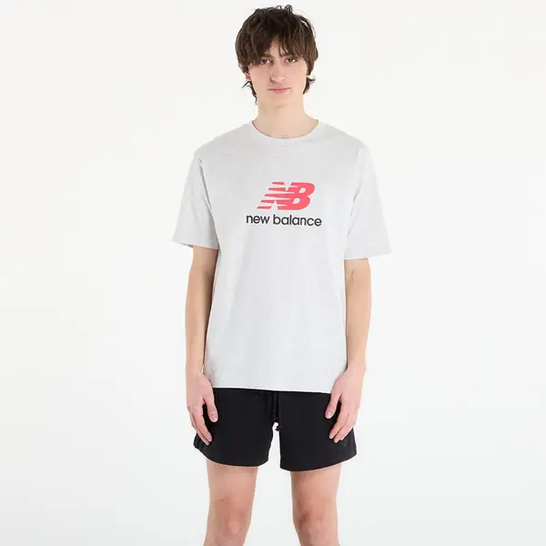 New Balance Тениска New Balance Athletics Logo T-Shirt Ash Heather XL