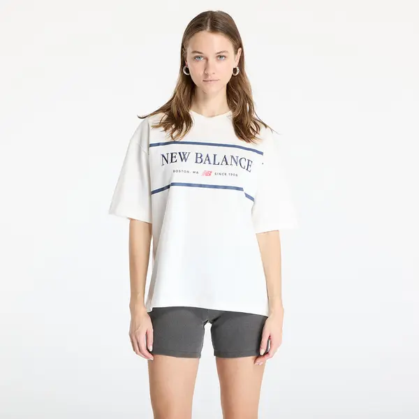New Balance Тениска New Balance Athletics Nautical T-Shirt Seasalt L