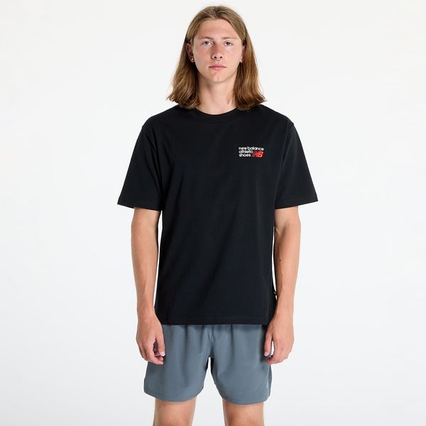 New Balance Тениска New Balance Athletics Premium Logo T-Shirt Black S