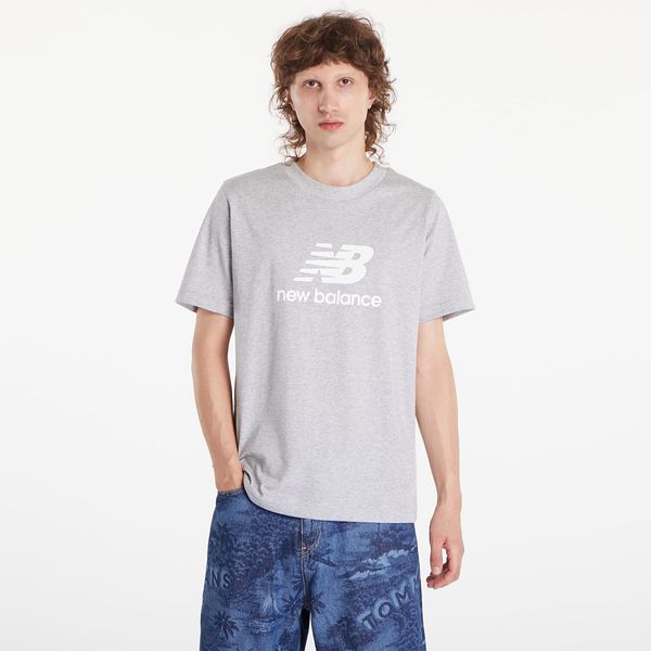 New Balance Тениска New Balance Sport Essentials Logo T-Shirt Athletic Grey L