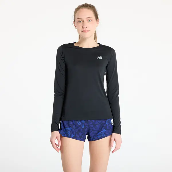 New Balance Тениска New Balance Sport Long Sleeve Black XS