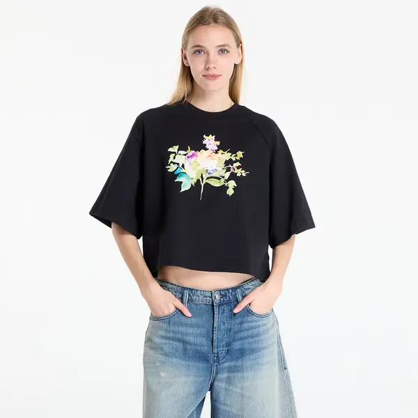 New Balance Тениска New Balance Watercolor Multi Boxy T-Shirt Black M