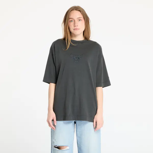 New Era Тениска New Era Chicago Bulls Washed Box Tee UNISEX White Heather Gray S