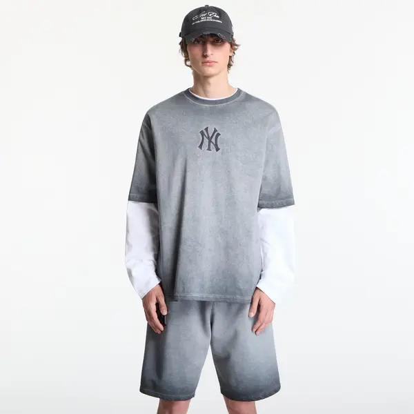 New Era Тениска New Era MLB Washed Logo Tee New York Yankees UNISEX Black L