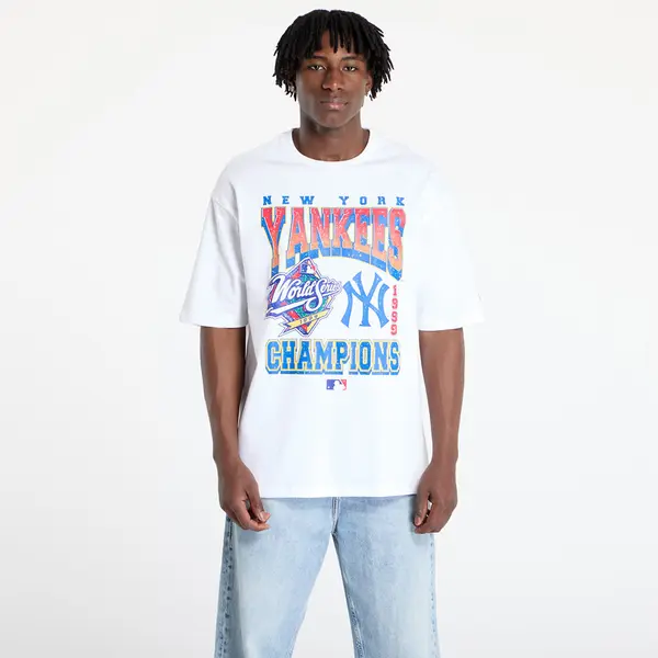 New Era Тениска New Era New York Yankees World Series Oversized Tee UNISEX White S